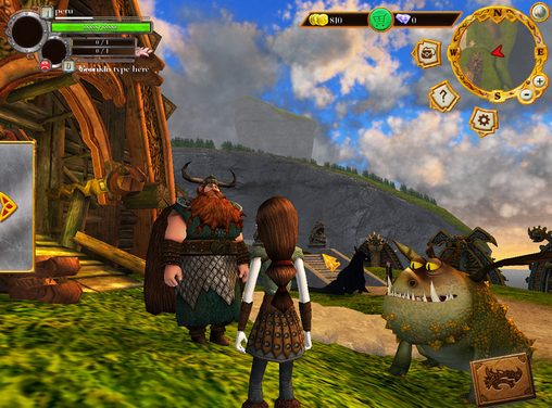 School of dragons - Android game screenshots.