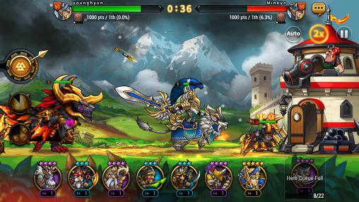 Seven guardians - Android game screenshots.