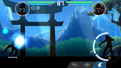 Gameplay of the Shadow battle for Android phone or tablet.