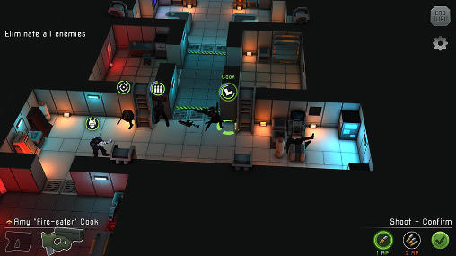 Shadow corps - Android game screenshots.