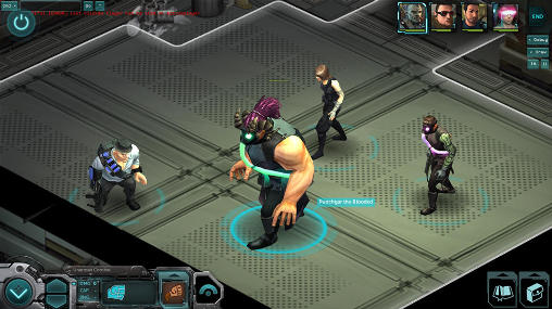 Shadowrun: Dragonfall - Android game screenshots.