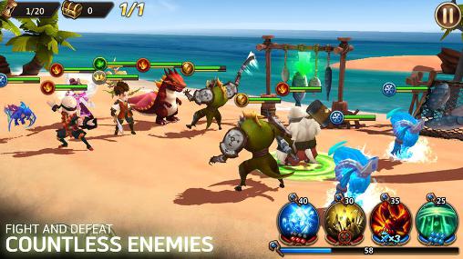 Shards of magic - Android game screenshots.