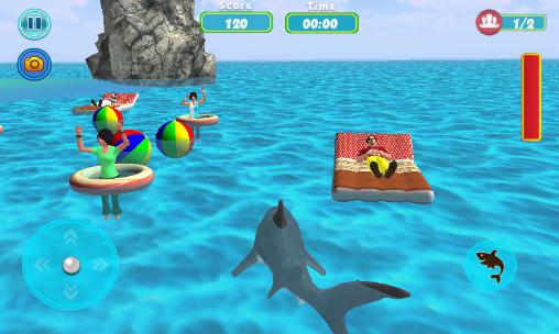 Shark shark run - Android game screenshots.