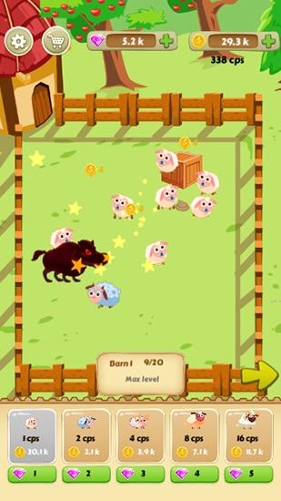 Sheep evolution - Android game screenshots.