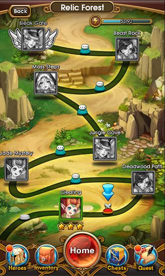Shero strike - Android game screenshots.
