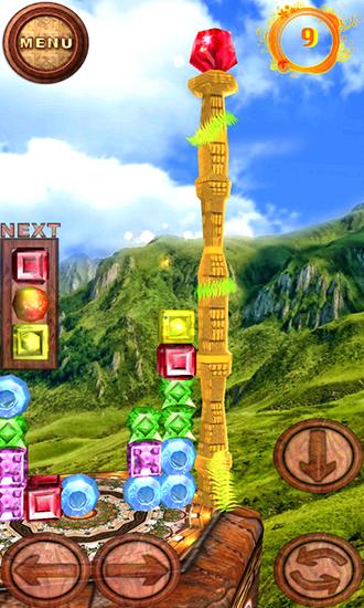 Shining cubes - Android game screenshots.