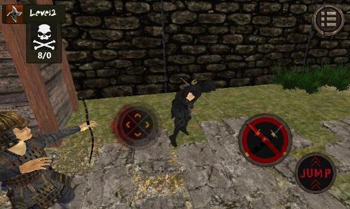 Shinobidu: Ninja assassin 3D - Android game screenshots.