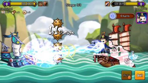 Ships of fury - Android game screenshots.