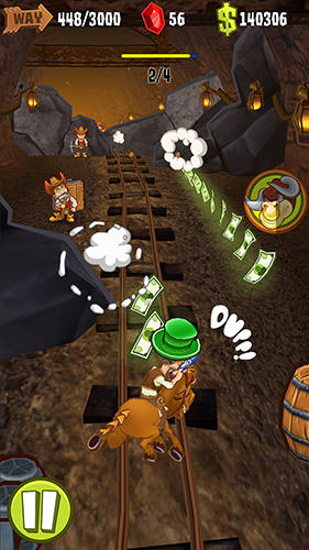Shoot and run: Western - Android game screenshots.