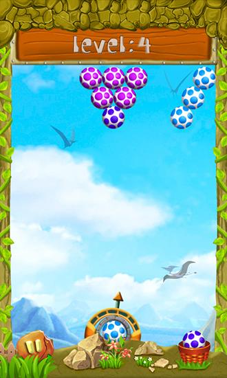 Shoot dinosaur eggs - Android game screenshots.