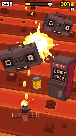 Shooty skies: Arcade flyer - Android game screenshots.
