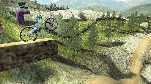 Shred! Extreme mountain biking - Android game screenshots.