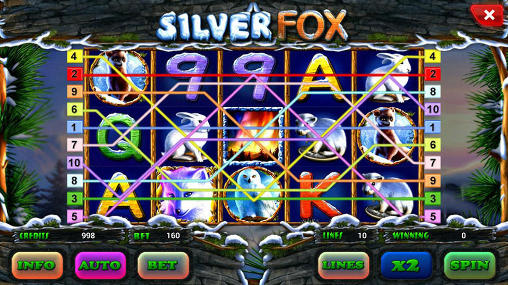 Silver fox slot - Android game screenshots.