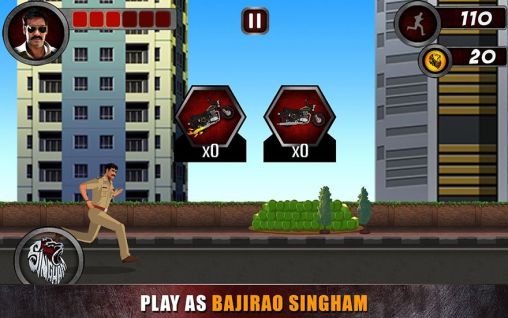 Singham returns: The game - Android game screenshots.