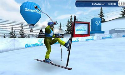 Ski Challenge - Android game screenshots.