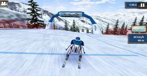 Ski challenge 14 - Android game screenshots.