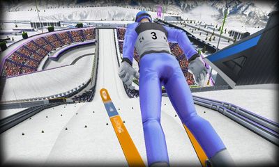Ski Jumping 2012 - Android game screenshots.