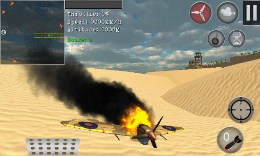 Sky fighters - Android game screenshots.