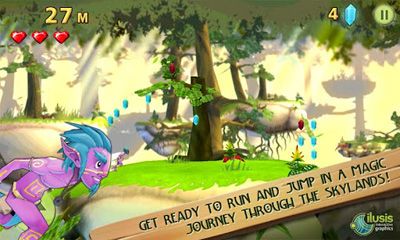 Gameplay of the Skyrise Runner Zeewe for Android phone or tablet.