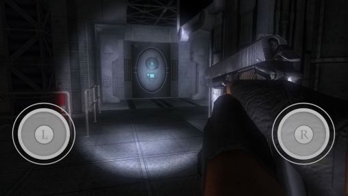 Slender man: The laboratory - Android game screenshots.
