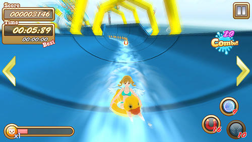 Sliding angel - Android game screenshots.