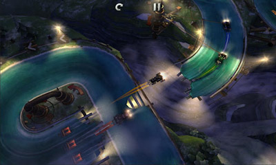 Slingshot Racing - Android game screenshots.