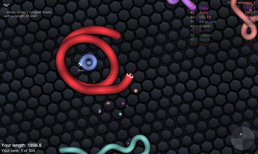 slither.io - Android game screenshots.
