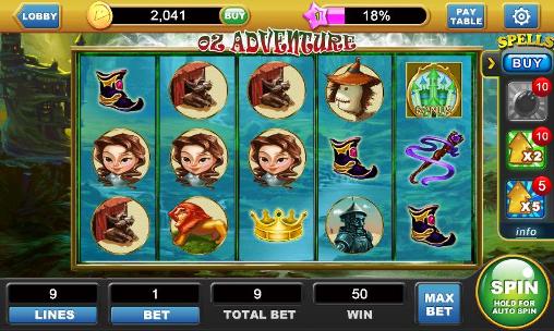 Slots island - Android game screenshots.