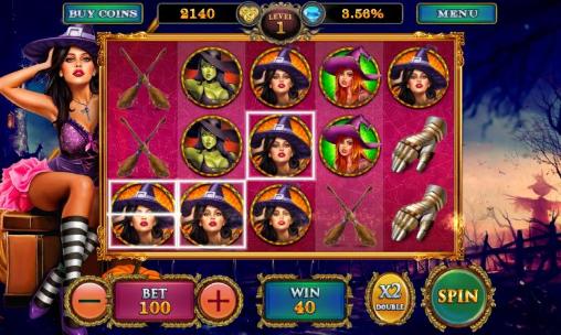 Slots: Lucky witch - Android game screenshots.