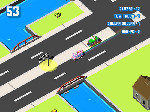 Gameplay of the Smashy cars.io for Android phone or tablet.