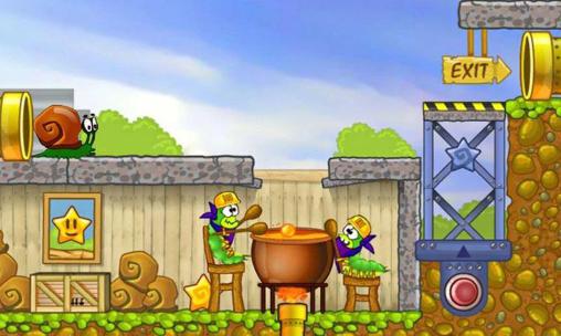 Snail Bob - Android game screenshots.