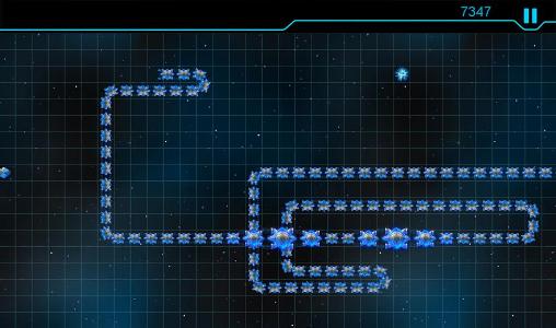 Snake defender - Android game screenshots.