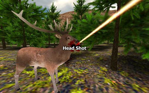 Sniper game: Deer hunting - Android game screenshots.