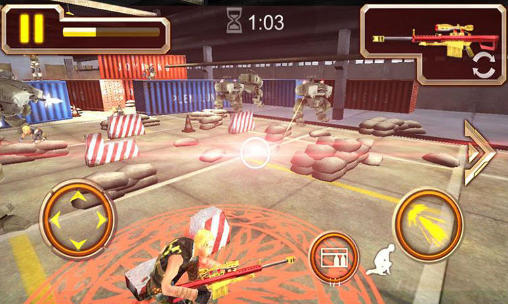 Sniper rush 3D - Android game screenshots.