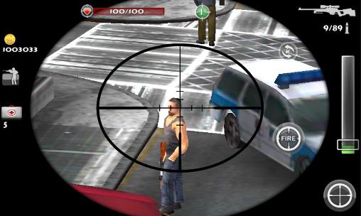Sniper shoot strike 3D - Android game screenshots.