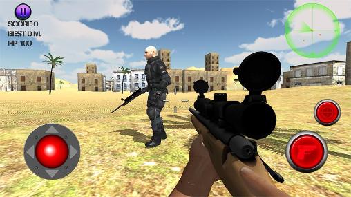 Sniper SWAT FPS - Android game screenshots.