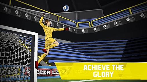 Soccer league 2016: Kicks and flicks - Android game screenshots.