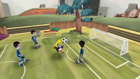 Soccer moves - Android game screenshots.