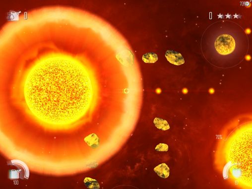 Solar flux HD - Android game screenshots.