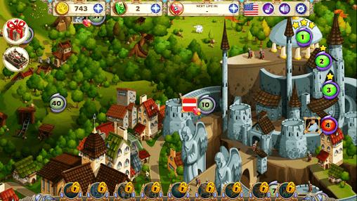 Gameplay of the Solitaire tales live for Android phone or tablet.