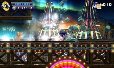 Gameplay of the Sonic The Hedgehog 4 for Android phone or tablet.