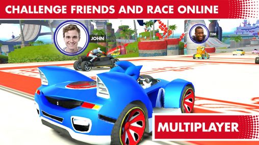 Sonic & all stars racing: Transformed - Android game screenshots.