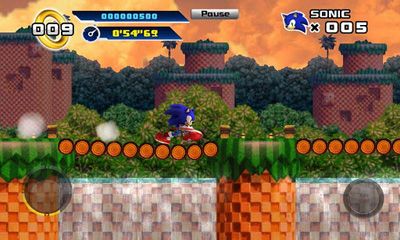 Sonic The Hedgehog 4. Episode 1 - Android game screenshots.