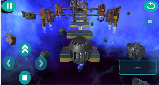 Space ball - Android game screenshots.