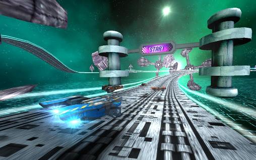 Space race 3D - Android game screenshots.