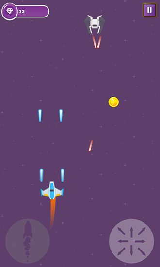Space shooter - Android game screenshots.
