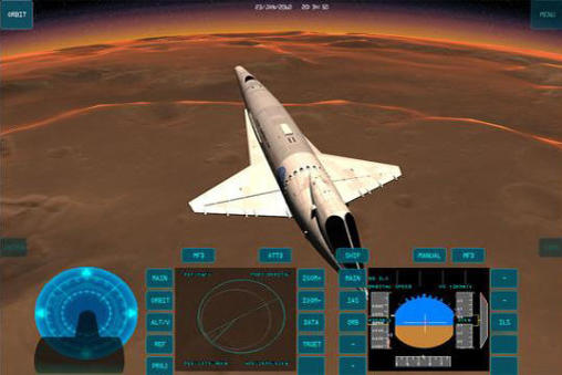 Space simulator - Android game screenshots.