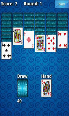 Gameplay of the Spade Eleven for Android phone or tablet.