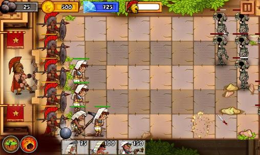 Spartan warfare - Android game screenshots.