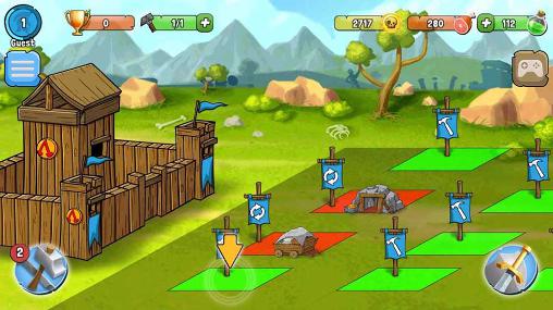 Spartania: The spartan war - Android game screenshots.